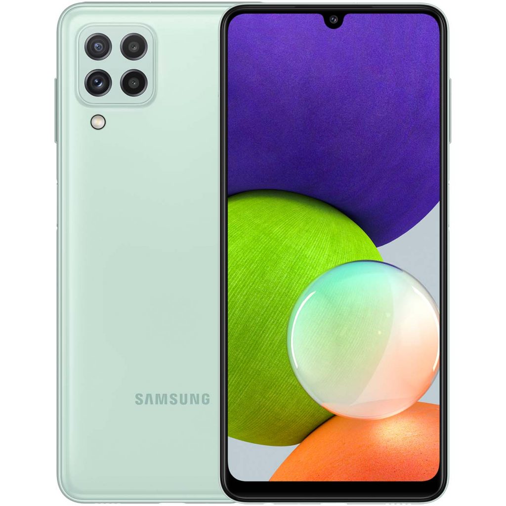 Смартфон Samsung Galaxy A22 (SM-A225F) 128Gb Mint – купить в интернет-магазине  Донецка по низкой цене